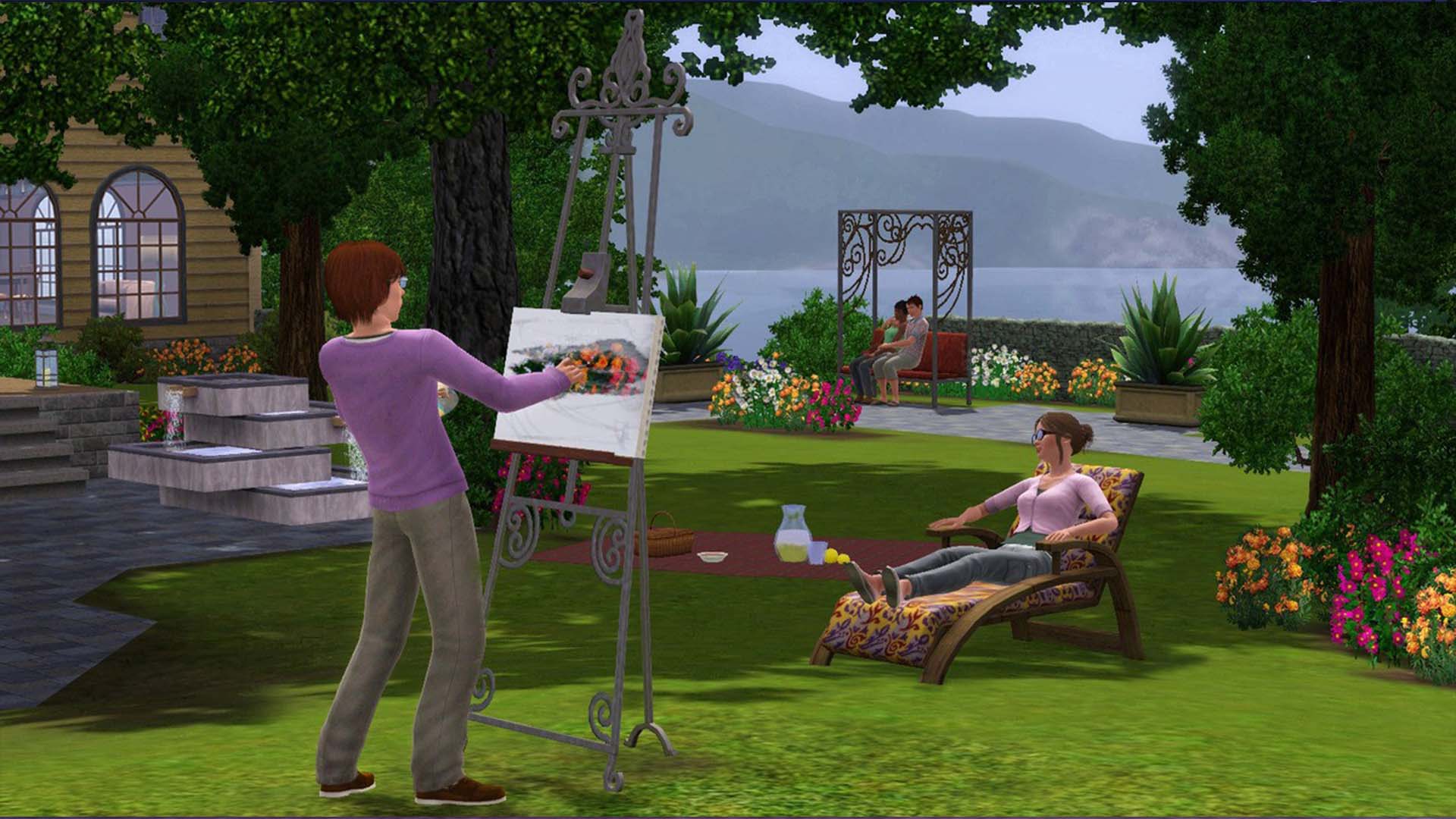 The Sims 3 на открытом воздухе живые вещи, The Sims 3 на открытом воздухе ж...